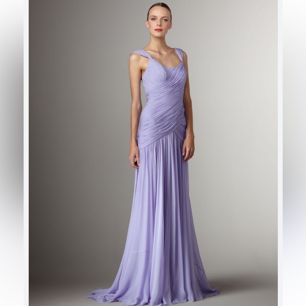 NWT Pamella Roland Lavender Chiffon Gown* Taking Reasonable Offers*